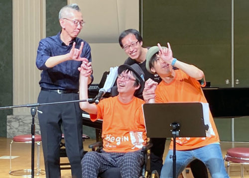 ピアノの内藤隆之さんとパーカッションの余田崇徳さんもステージを盛り上げた