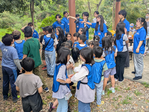 (画像ケイドロ:「ケイドロ」に集まった子どもたち)